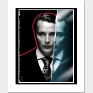 Black and White Hannibal Mirror Posters and Art